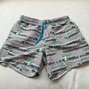 Chubbies men’s swim shorts in size large.